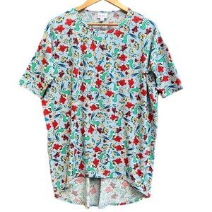 NWT XS Disney Tunic Top, LuLaRoe Irma - Ariel - Little Mermaid
